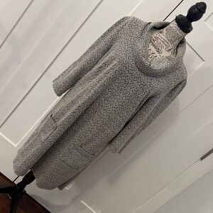 NorthStyle Gray Herringbone Midi Dress
